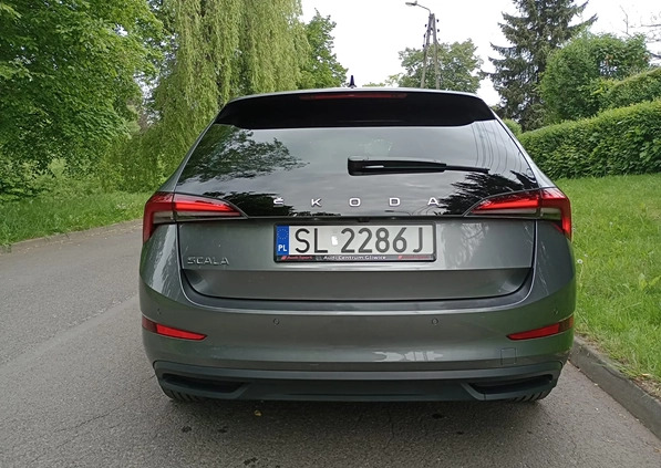Skoda Scala cena 99987 przebieg: 7670, rok produkcji 2023 z Żelechów małe 79